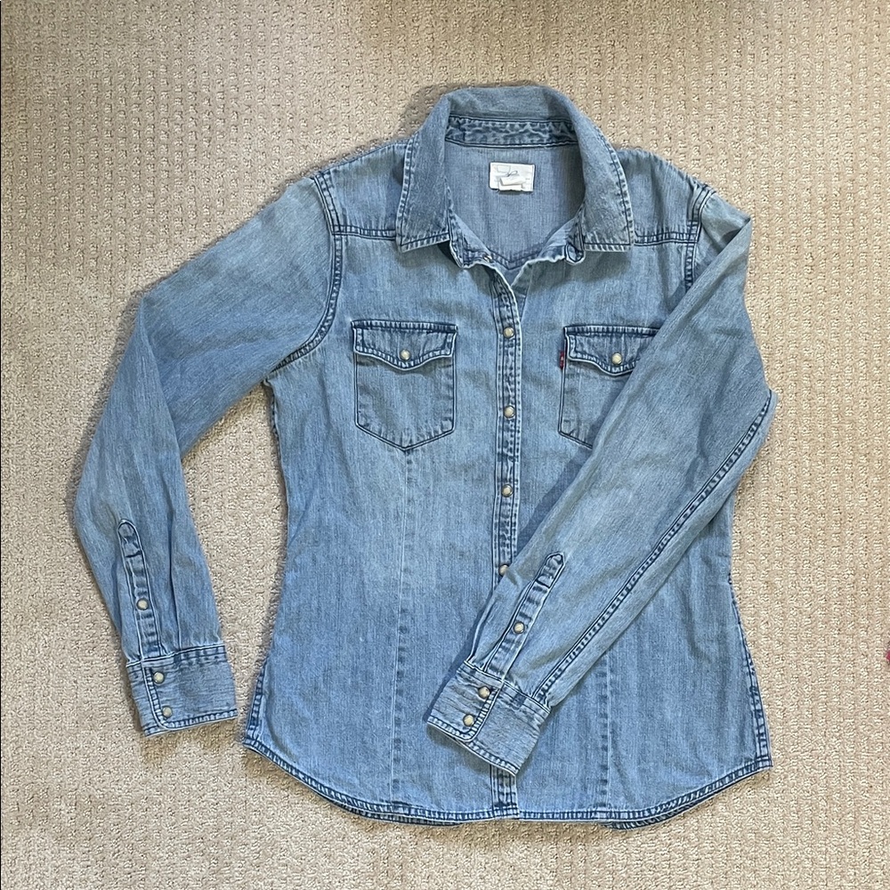 Levi's Light Blue Denim Shirt